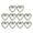 I, variant on dianhelloya 10Pcs Nail Ornaments Shiny Visual Effect Fade-Resistant Bright Color Rust-proof Wide Application Decorative Alloy DIY Bow-knot Style Metal 3D Nail G