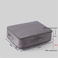 thumbnail image 2 of Ultra Space Saving Self Compression Organiser, Movable Large Self-Compressing Movable Organiser Bags With Handle And Zip, For Duvets, Blankets, 2 of 5