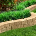 thumbnail image 4 of 10pcs Artificial Grass Plants Outdoor UV Resistant Bulk Fake Faux Bushes Flowers Mums Outside Faux Plastic Greenery Shrubs Arrangement for Home Garden Backyard Window Box Hanging Basket, 4 of 5