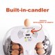 thumbnail image 5 of Incubadora para huevos para incubar Giro automático de huevos Bandeja multifuncional para huevos Cubierta transparente Vela LED para huevos dirigida a criadores de aves de corral, 5 of 8