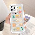thumbnail image 3 of Cute Smile Case For IPhone11 Iphone 14 12 11 13 Pro Max X XR XS Max 7 8 Plus 13 Mini SE 2020 Silicon Soft Shockproof Back Cover, 3 of 5