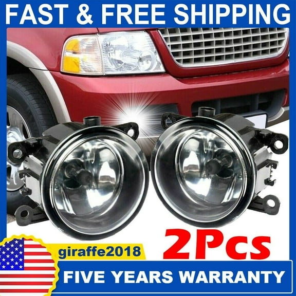 Pair of Front Fog Light Driving Lamp 72W - Right   Left Side ◇◇