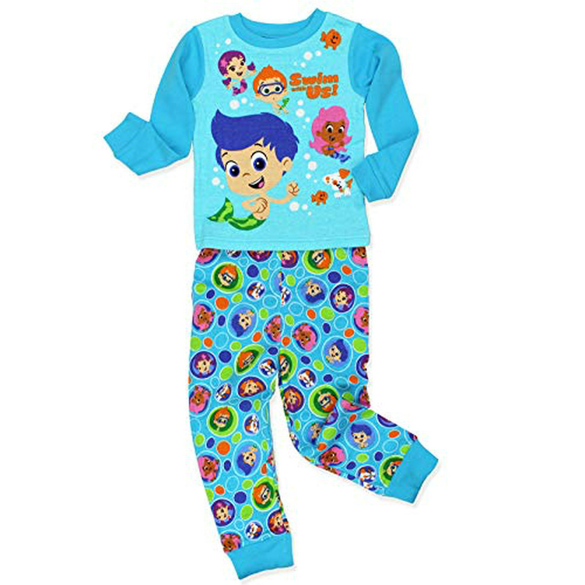 Bubble guppies pajamas hotsell