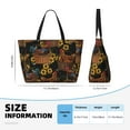 thumbnail image 4 of Fotbe Embroidery Chicken Rooster Bolsa de Viaje para Playa - Resistente al Agua, Bolsa Tote de Gran Capacidad y Ligera con 7 Bolsillos para Mujeres y Hombres, 4 of 7
