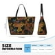 thumbnail image 4 of Easygdp Embroidery Chicken Rooster Bolsa de Viaje de Playa de Gran Capacidad, Bolsa Tote Perfecta para la Playa, Escapadas de Fin de Semana y Viajes, 4 of 7