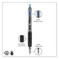 thumbnail image 2 of 1PC uniball Signo 207 Gel Pen, Retractable, Medium 0.7 mm, Blue Ink, Smoke/Black/Blue Barrel, Dozen, 2 of 3