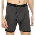 thumbnail image 2 of Men's Hanes 7694R5 Premium Cotton Ringer Boxer Briefs - 5 Pack (Assorted XL), 2 of 4