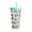002_E, variante sur Oleegame 2 Pcs Bouteille en Verre Tasse d'Eau Créative Tasse en Forme de Cœur Tasse en Paille en Plastique PP Tasse en Forme de Cœur en Plastique Transparent avec Paille 710ml Changement à Froid Tasse en Plastique Sensible à la Température