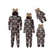 thumbnail image 1 of Pijama De Navidad De Manga Larga Para Familias Pantalones De Capucha De Alce Con Cremallera; Mamá L, 1 of 4