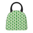 thumbnail image 3 of Vsdgher Insulated Lunch Bag Simple Bento Cooler Bag Lunch Tote Bag , Suitable for picnics, school, work (Broccoli 1 Print ), 3 of 5