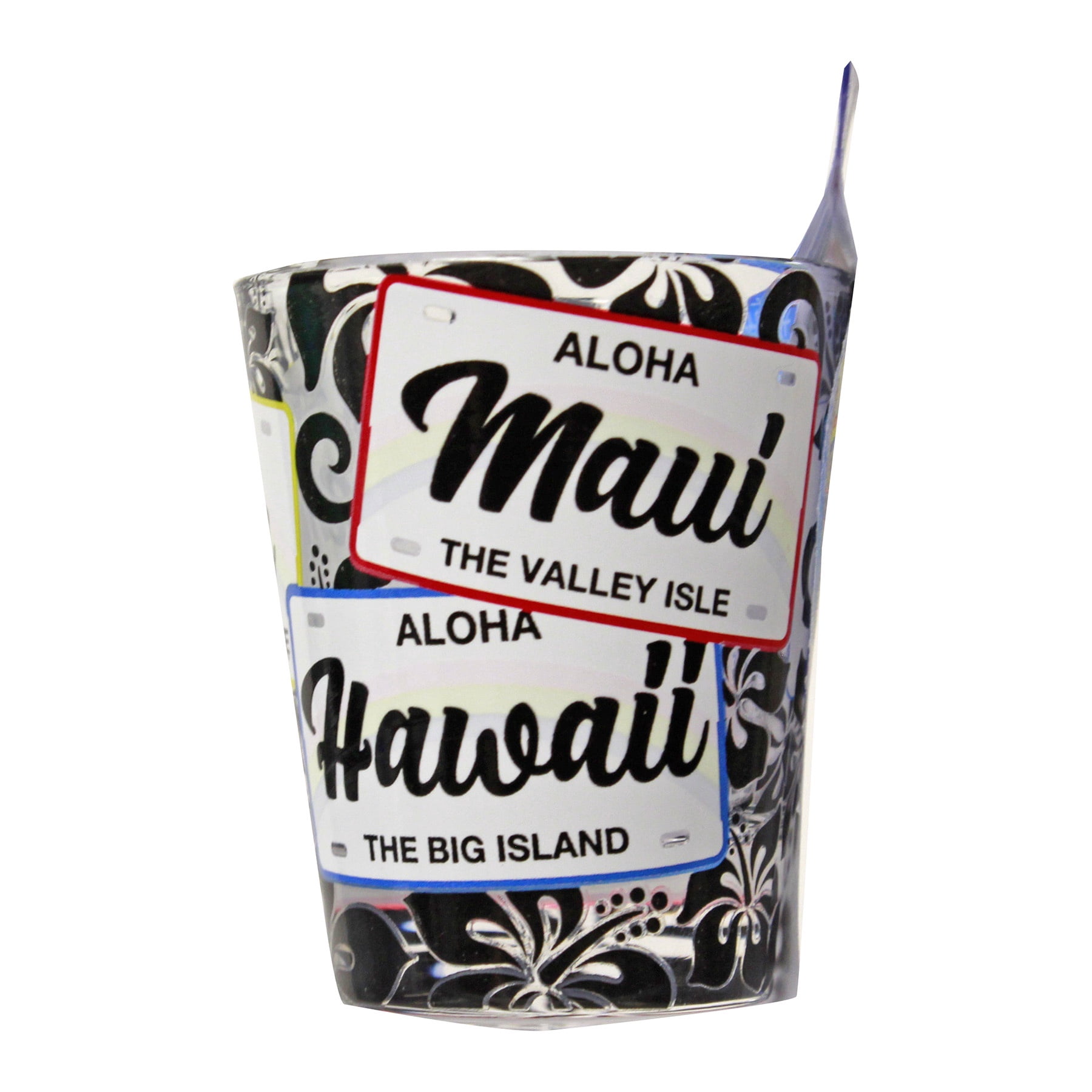 The Islander Group License Plate Color Changing Shot Glass, 1.5 oz