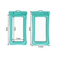 thumbnail image 2 of Floating Universal IPX8 Waterproof Phone case, Phone Dry Bags for Vacation Beach Pool Swimming Kayak Cruise Travel Essentials, 2 of 4