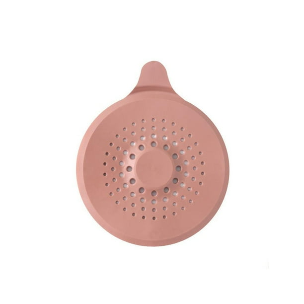 Cateissary Reemplazo de la cubierta del filtro del fregadero de la cocina del hotel Colector de pelo de silicona Colador de la ducha Tapón de Type3 NO3