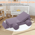 thumbnail image 6 of Modular Kids Play Couch 13Pcs Toddler Floor Sofa, Sectional Couch for Children, Bedroom Playroom Furniture, Convertible Foam Floor Cushion, 6 of 7