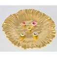 thumbnail image 2 of Elegance Botanic Collection Titanium Porcelain Sunflower plate 8.75", 2 of 3