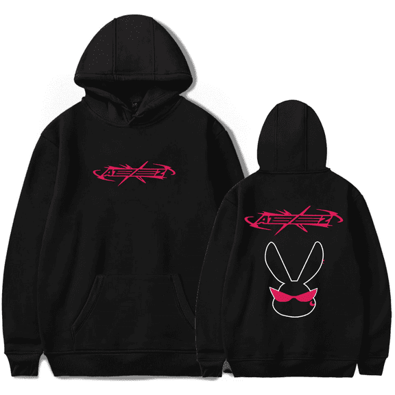 Ateez Merch Hoodie Sunglasses Rabbit Kpop Hoodies Fashion Men Women Sweatshirt Tracksuit Pullover Coat Tee Fans Gift