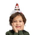 thumbnail image 5 of Joyfy 12 Pcs Christmas Headbands Assorted Design 3D Christmas Hair Accessories for Women Men Kids, Christmas Holiday Costume Headbands Party Favors Photo Booth (One Size Fits All), 5 of 12