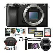 Sony Alpha a6100 APS-C Mirrorless Interchangeable-Lens Camera (Body Only) Bundle