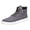 Grey, variant on Joykidd Men's Flat Casual High‑Top Ankle Boots Lace‑Up Lightweight Retro Sneakers for Back‑To‑School Outfits Daily Wear