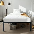 thumbnail image 3 of Amolife Heavy Duty Twin Size Metal Platform Bed Frame with 16.5'' Large Under Bed Storage Space, 3 of 9