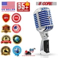 thumbnail image 6 of 5Core Vintage Microphone Classic Dynamic Professional XLR Studio Retro Style Mic BLUE, 6 of 12
