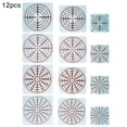 thumbnail image 2 of Juego De Plantillas De Herramientas De Pintura De Puntos De Mandala Plantilla De Plantillas De Dibujo De Pintura Reutilizable Para Arte De Paredes De Vidrio De Tela De Madera Diy Serendint HA017361-00, 2 of 7