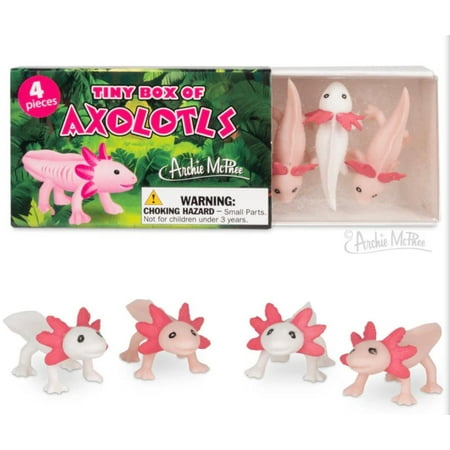 Tiny Box of Axolotls - 4 Piece Box