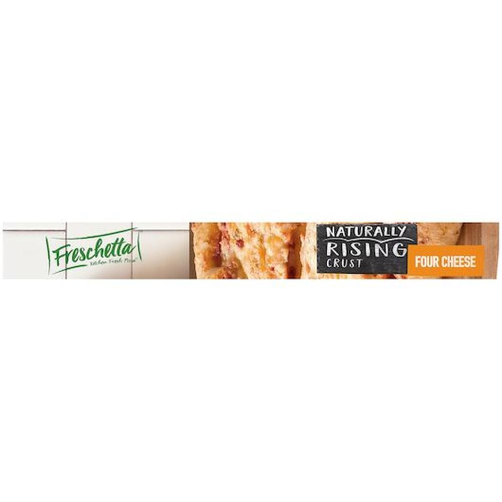 Freschetta Naturally Rising Crust Four Cheese Pizza, 26.11 Ounce -- 14 per case.