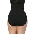thumbnail image 6 of QRIC Women Tummy Control Shaperwear Panties High Waist Cincher Body Shaper Briefs Girdle Slimming Underwear Black L, 6 of 6