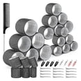 thumbnail image 1 of 43PCS Hair Curlers Rollers with Clips Hair Roller with 3 Sizes , Jumbo Hair Roller with 12Duckbill, 1 of 5