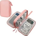 thumbnail image 1 of Travel Organizer Electronics Accessories Carrying Bag Tech Case Pouch for Keeping Cellphone SD Cards Cords Charger Power Bank Cables Mouse Earphone Pens (Medium), 1 of 7