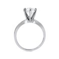 thumbnail image 2 of 1 1/2ct Solitaire Diamond Engagement Ring 14K White Gold, 2 of 2