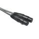 thumbnail image 5 of Cateissary Cable de Audio Coaxial Dual RCA a 2 xlr macho, adaptador de enchufe hembra, profesional, plateado Juegos de teclado y mouse para computadora, 5 of 6