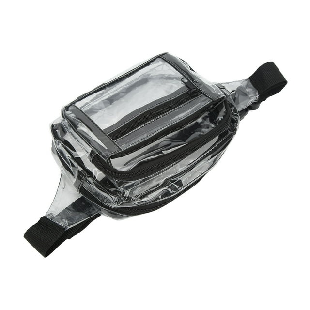 Riñonera, Riñonera De PVC, Bolsillos Múltiples, Diseño De Cremallera Para Ir De Excursión