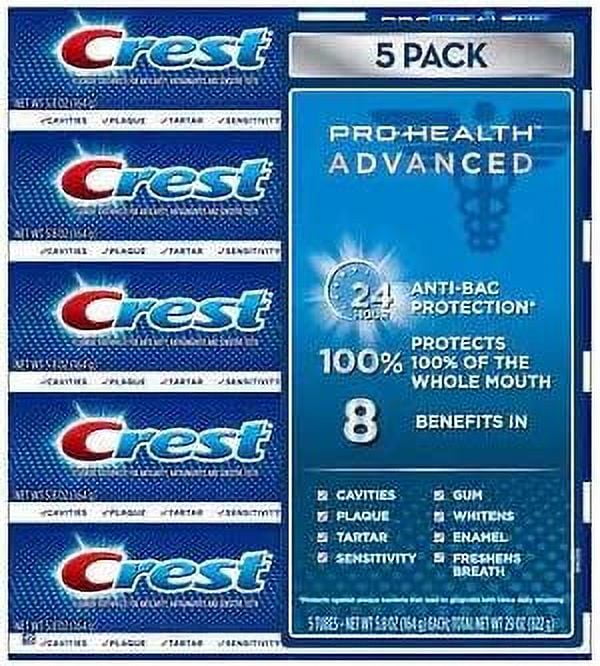 Crest 3D White – Bandes De Blanchiment Dentaire – 5 Jours De Traitement – Original USA