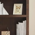 thumbnail image 6 of VAUXHILL & CO. Halston Standard Bookcase, Adjustable Storage Shelving Unit, Dark Cherry, 6 of 11