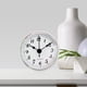 thumbnail image 5 of MINIATURE 70 Mm / 2.8 Pulgadas Reloj de Reloj Blanco Cara Plateado Diseño Zulema Inserto de reloj, 5 of 8