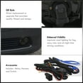 thumbnail image 3 of For 2004-2009 Toyota Prius Chrome Front Bumper Driving Fog Lights Lamps Assembly + Bulbs Switch Relay Wiring Harness Kit (Smoked Lens) - XW20 05 06 07 08, 3 of 6