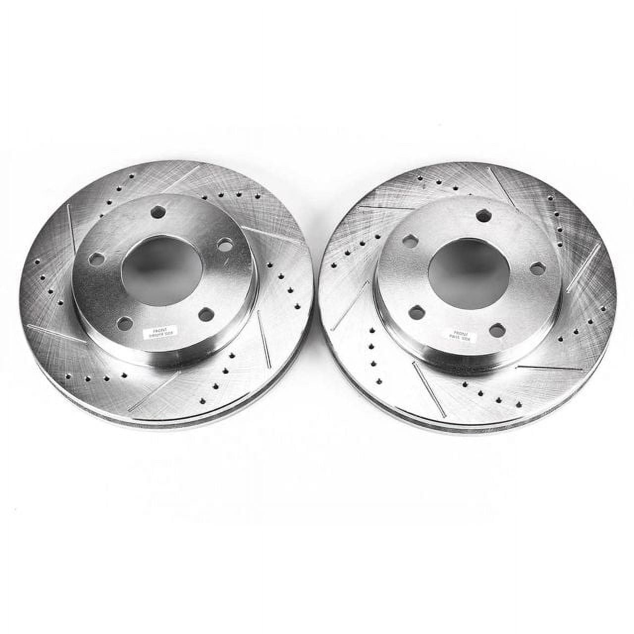 Power Stop AR8606XPR Evolution Drilled & Slotted Rotors -Front