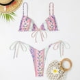thumbnail image 3 of MKLEKYY Trajes De Baño Dama Sexy Bikini 2023 Swimsuit Women Swimwear Push Up Bikini Set Thong Brazilian Bathing Suit Beach Wear, 3 of 3