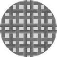 thumbnail image 1 of Ahgly Company Indoor Square Patterned Platinum Gray Area Rugs, 3' Square, 1 of 6