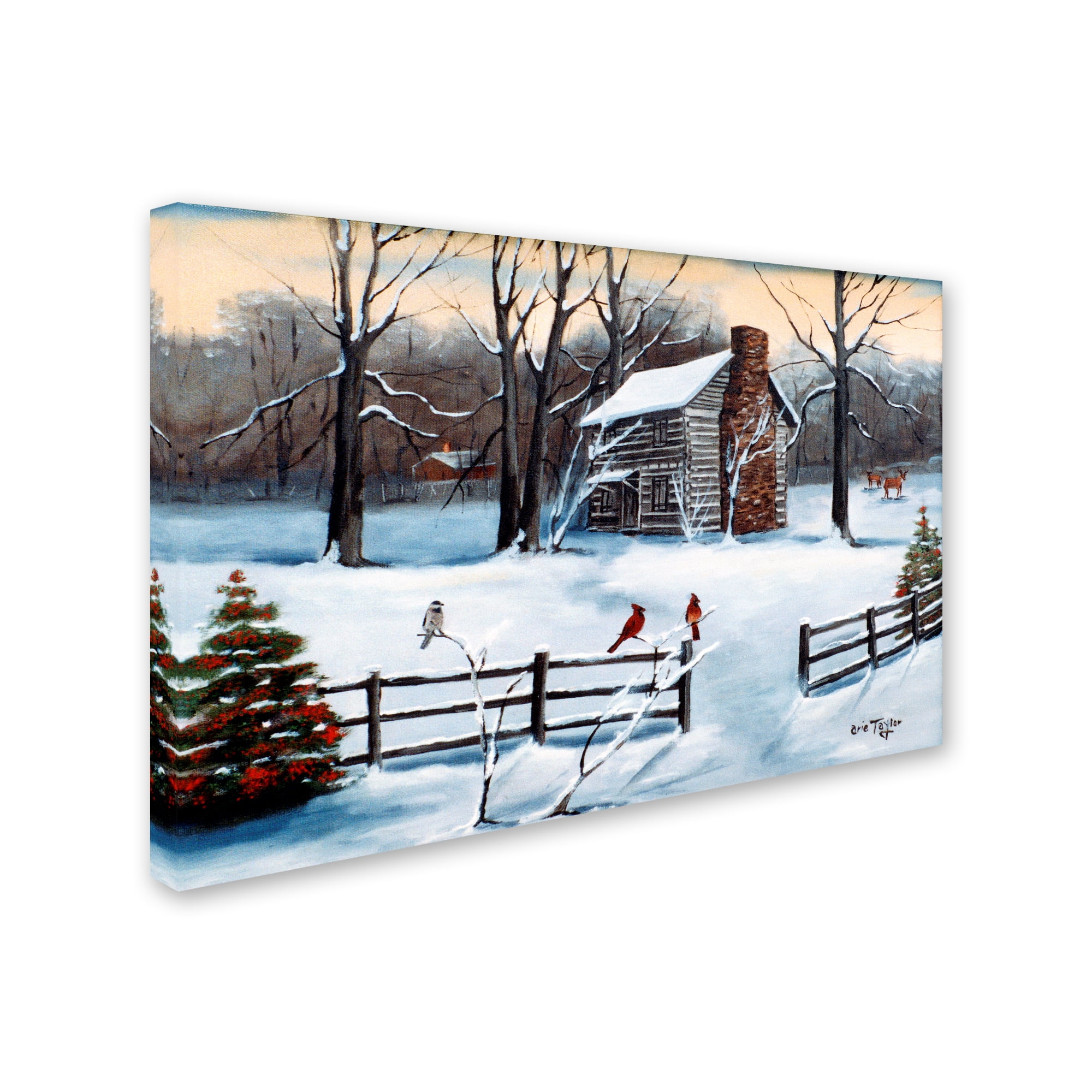Trademark Fine Art 'Old Hickory Tavern' Canvas Art by Arie Reinhardt Taylor