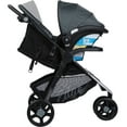 Monbebe Edge Travel System Stroller and RearFacing Infant Car Seat
