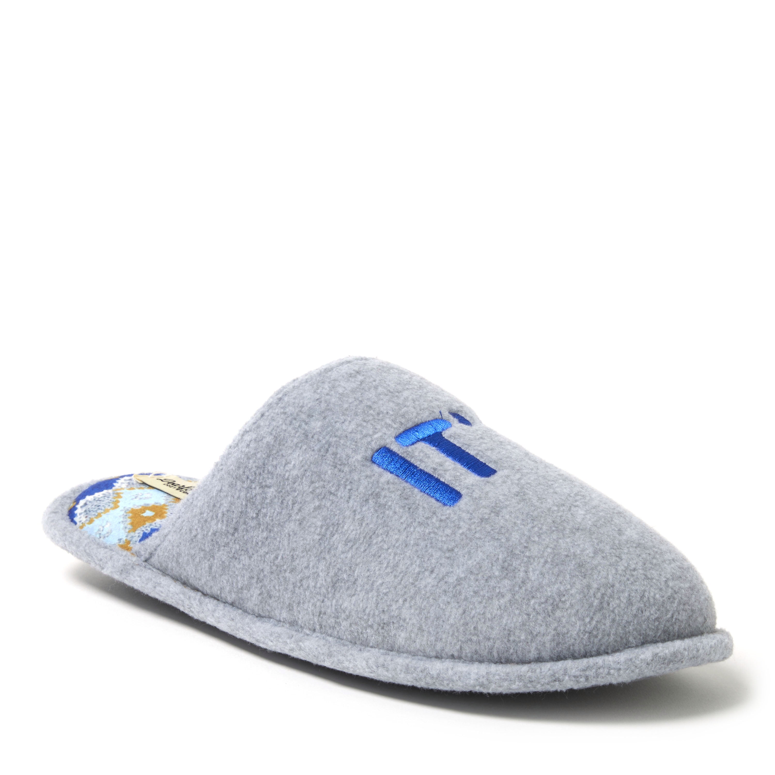 Dearfoams Cozy Comfort Men's Holiday Novelty Scuff Slippers