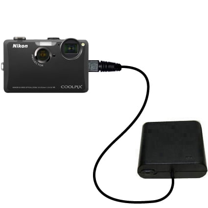 Portable Emergency AA Battery Charger Extender suitable for Coolpix S1100pj - Gomadic TipExchange Technology - Walmart.com