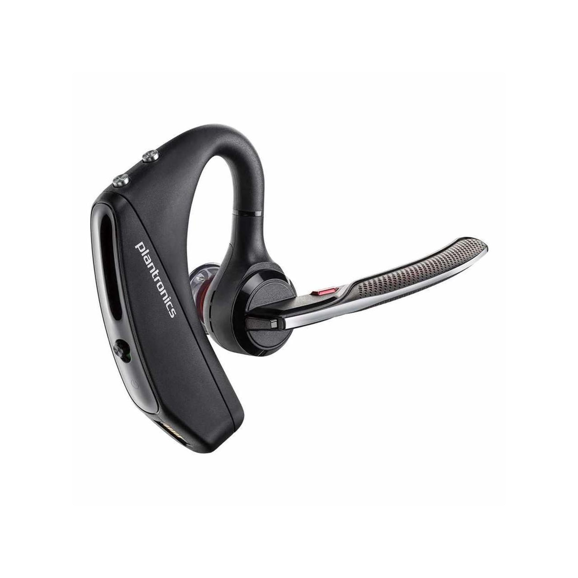 Poly - Voyager 5200 Wireless - Single-Ear Bluetooth Headset w/Noise (Plantronics) -Canceling Mic - Ergonomic Design - Voice Controls - Lightweight - Connect to Mobile/Tablet via Bluetooth