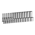 thumbnail image 1 of Capri Tools 1/4 in. Drive 6-Point Socket Set (Shallow & Deep Set / 4-15 mm), 1 of 6