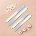 thumbnail image 6 of Unique Bargains 4 Pcs Round Head Glass Multifunctional Nail File Manicure Tool Light Blue, 6 of 7