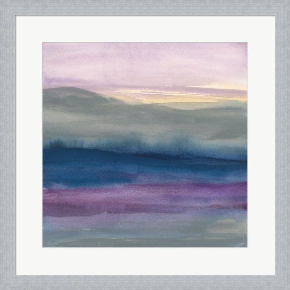 Grey Hills I by Chris Paschke, Framed Wall Art, 19.5W x 19.5H