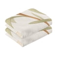 thumbnail image 2 of Yellow Flower Cotton Face Towels Sets Absorbent Hand Towel 2 PCs Soft Towel for Bathroom Kitchen Hotel Decoration, 2 of 8